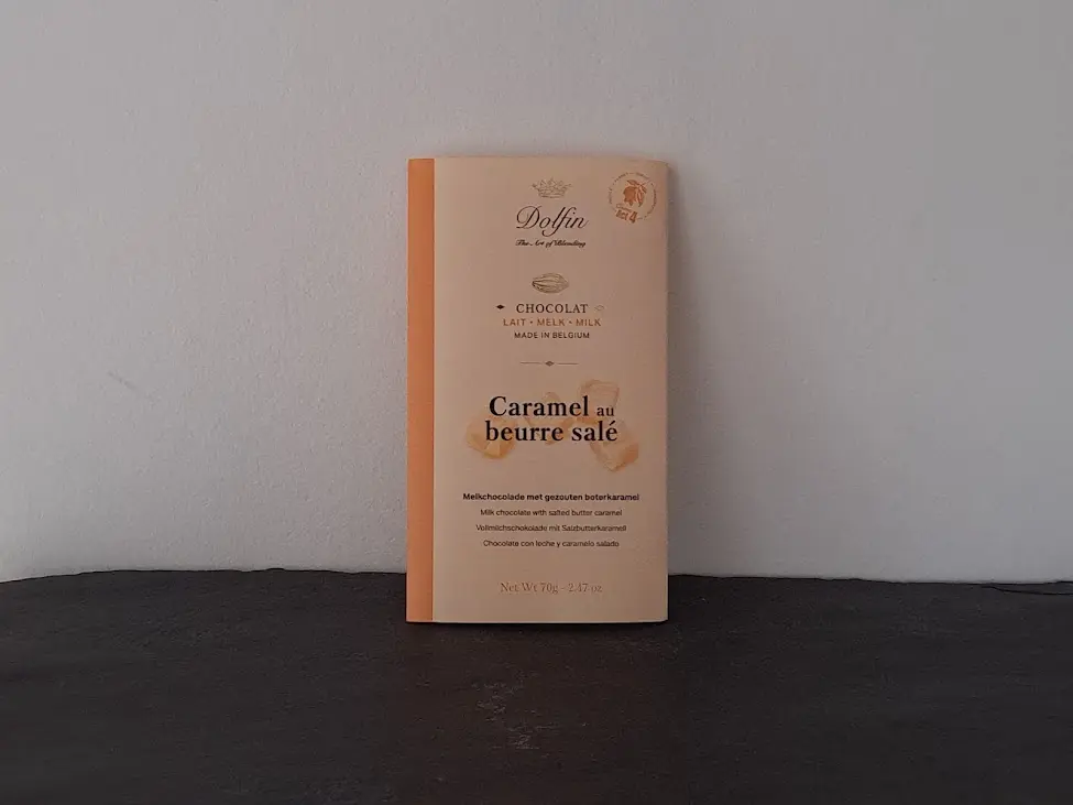 Chocolade met gezouten karamel