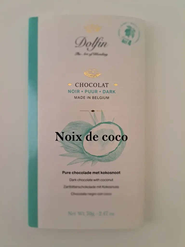 Chocolat noir à la noix de coco