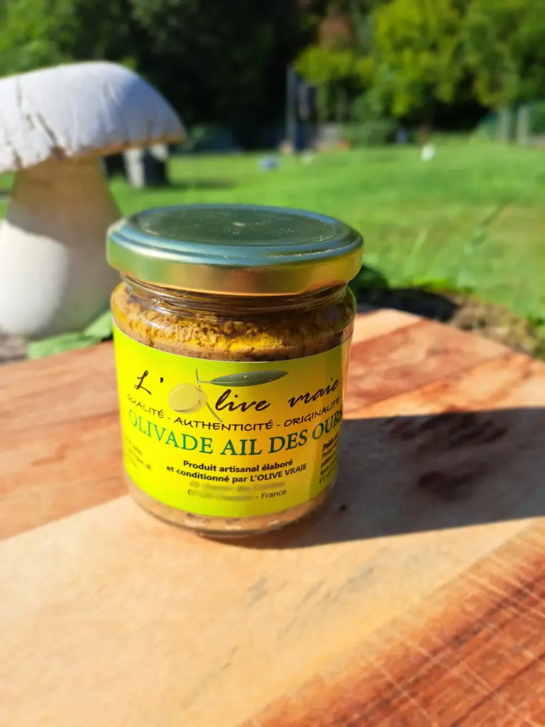 Tapenade – Olivade à l’ail des ours d’Ardèche