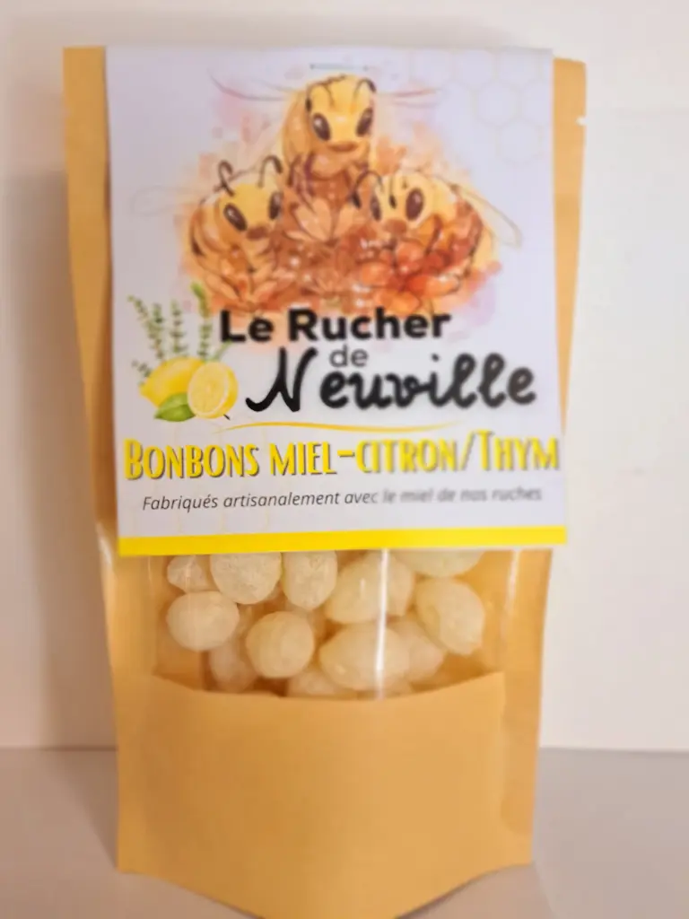 Bonbons miel-citron-thym