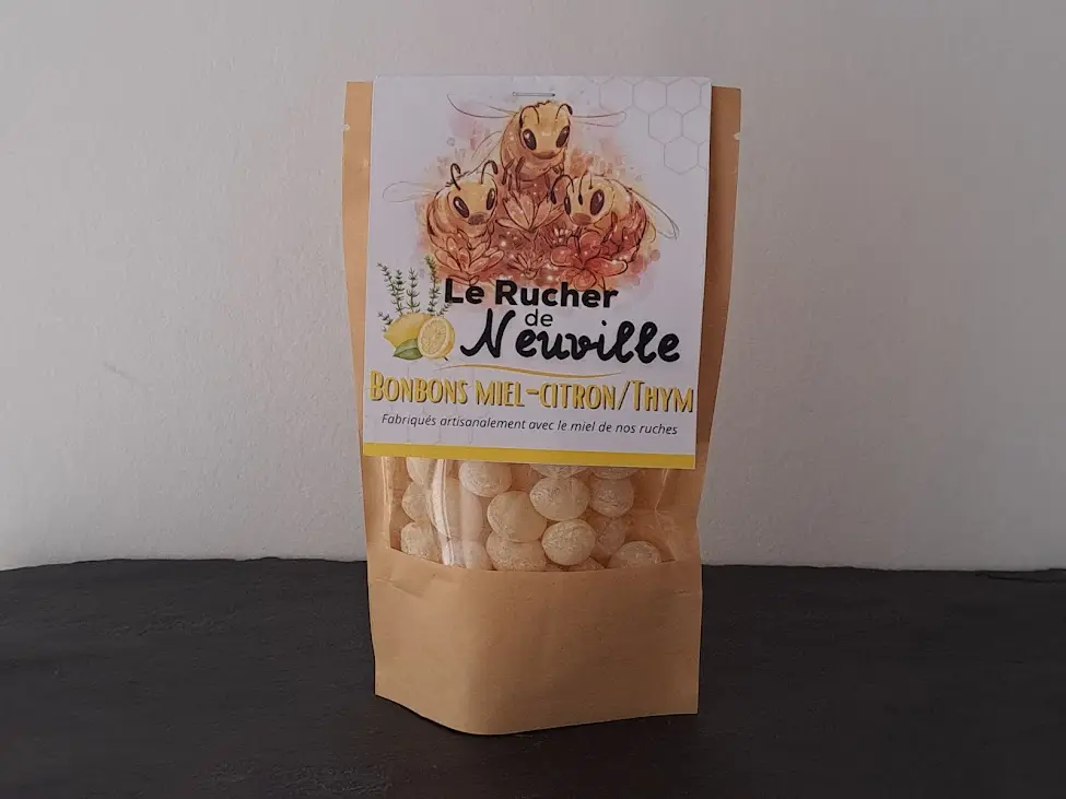 Bonbons miel-citron-thym