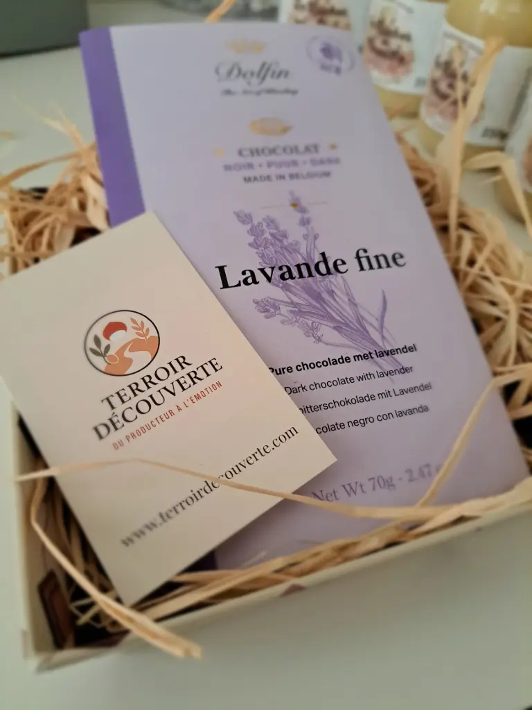 Chocolat noir à la lavande – Dolfin