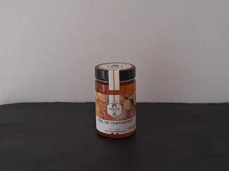 Miel de châtaignier d'Ardèche 250g