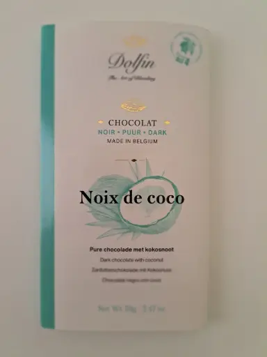 Chocolat noir à la noix de coco