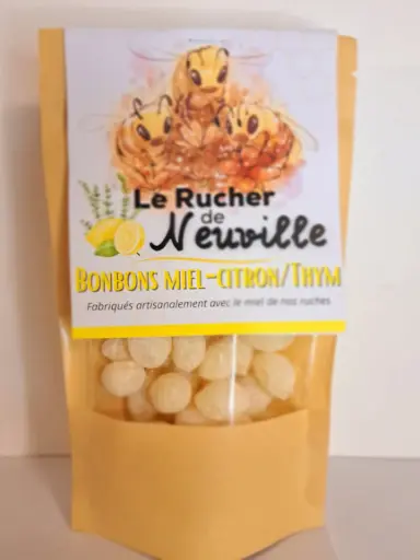 Bonbons miel-citron-thym