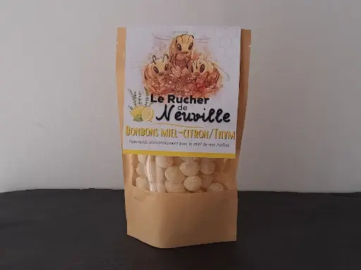 Bonbons miel-citron-thym