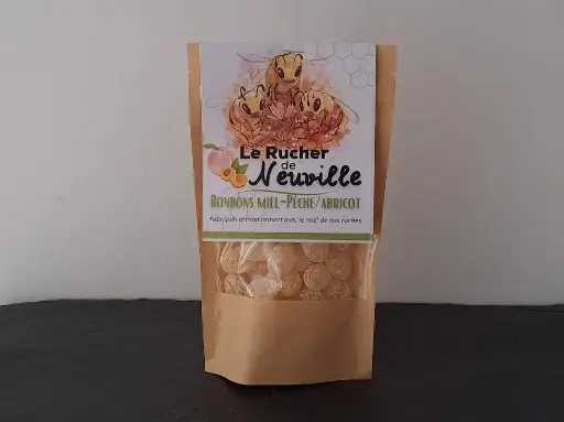 Bonbons miel-abricot-pêche