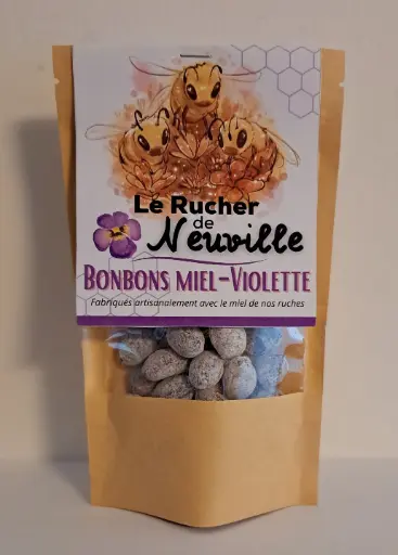 Bonbons miel-violette